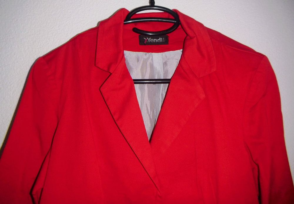 Giacche: Eleganter Blazer, Gr. 40, Rot * Yendi * – Usato da Root venduto da Amone01 1