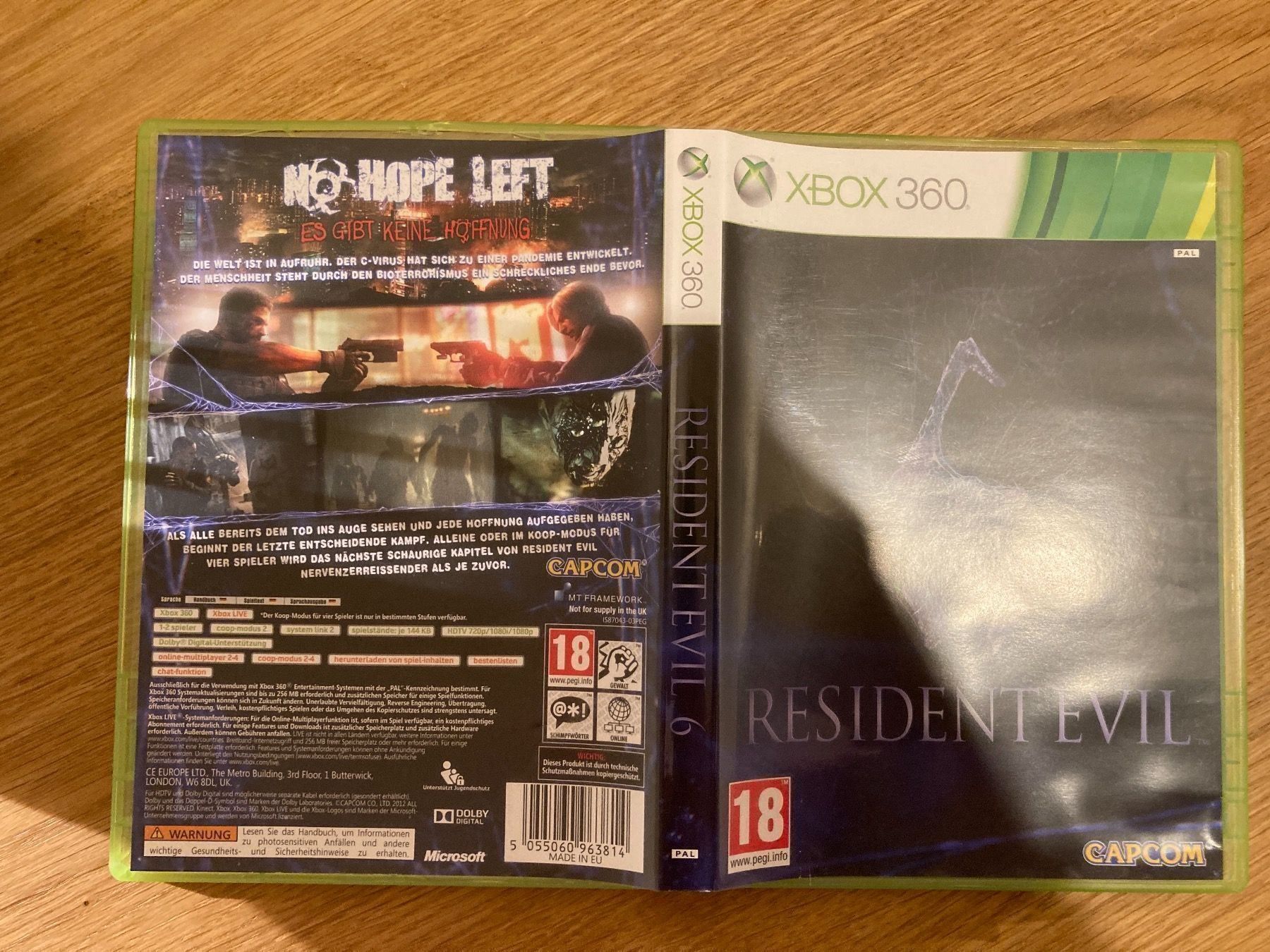 Microsoft Giochi: Resident Evil 6 – Usato da Muri AG venduto da burki_96 2