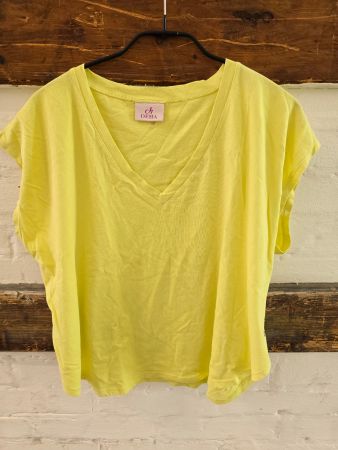 Kleidung: Shirt DEHA hellgelb (S)