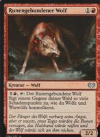 TCG Magic The Gathering MTG De VOW 176 Runengebundener Wolf