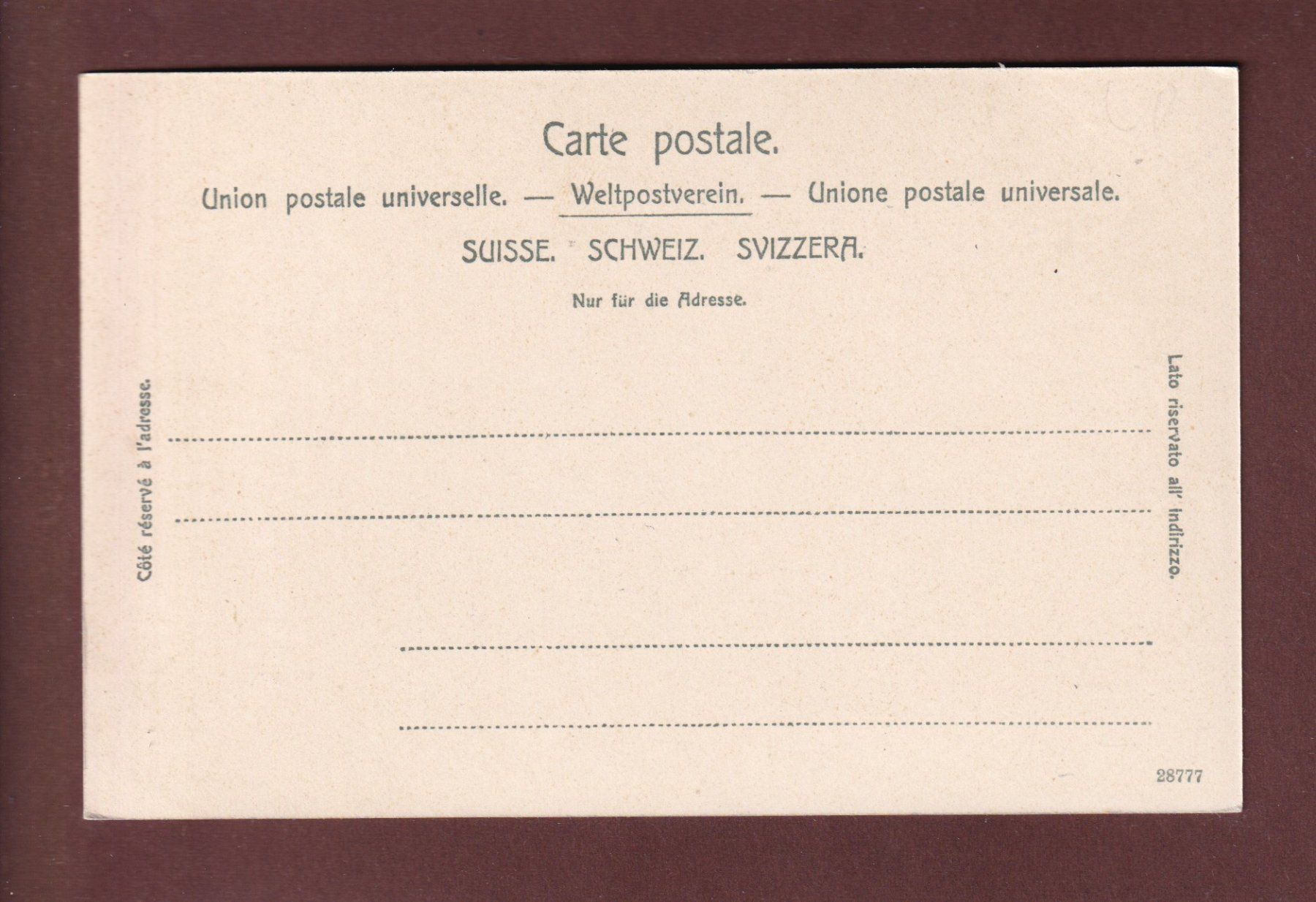 Cartoline postali: LAUSANNE - Ouchy - Château – Usato da Pully venduto da nicecards 1