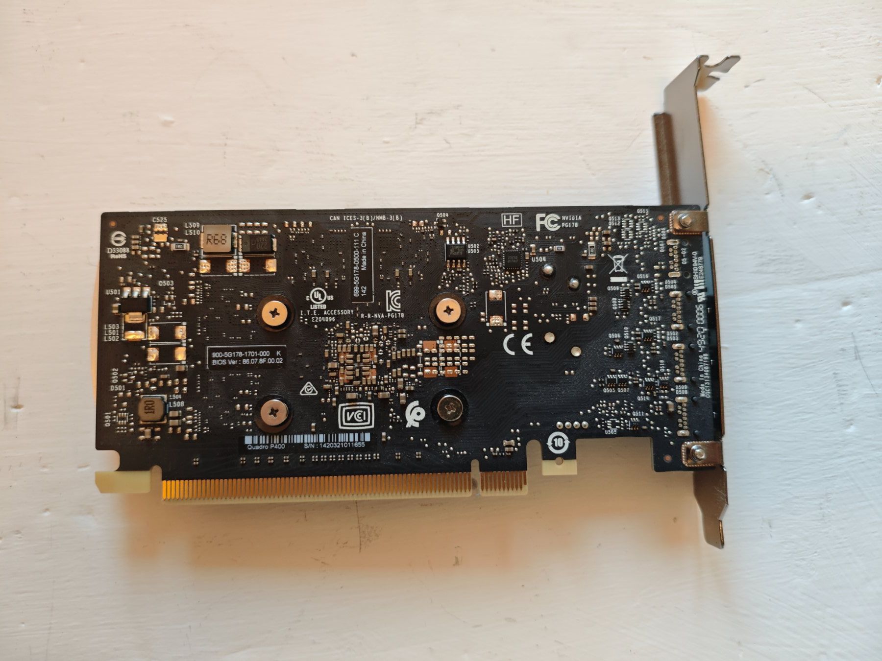Nvidia Cartes graphiques: NVIDIA Quadro P400 – D'occasion à Dübendorf par tho_v2cs 1
