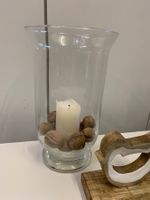 grosses Windlicht-Glas Kerzenglas, Glas, Vase