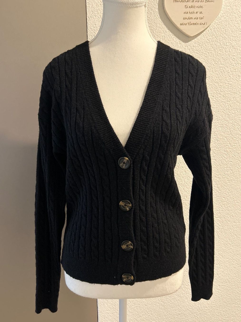 Giacche: Strickjacke schwarz von Chicoreé Gr. L – Usato da Brunnen venduto da Nala2929