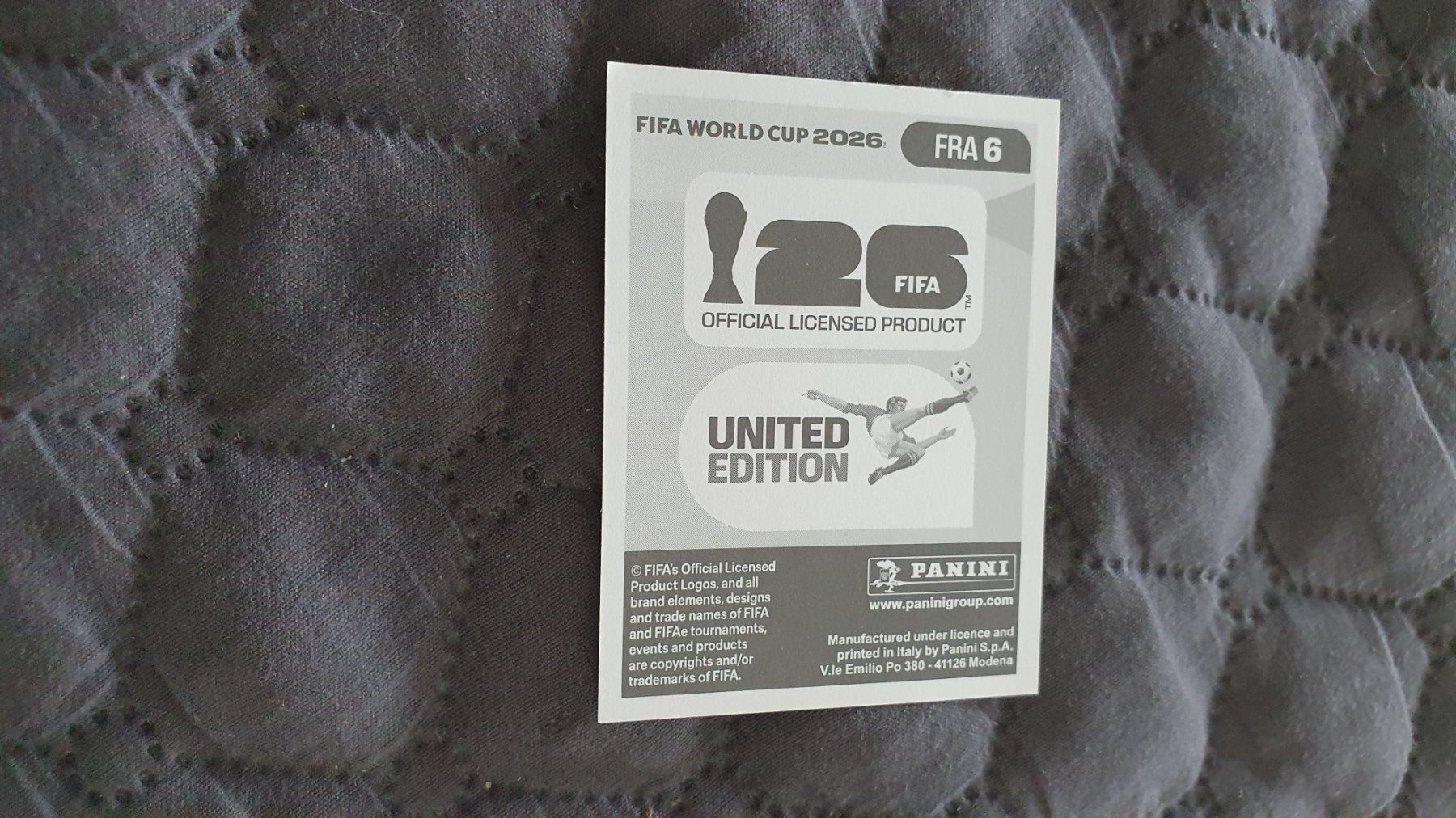 Panini Carte collezionabili: Panini Sticker WM 2026 - FRA 6 – Nuovo (secondo la descrizione) da Beromünster venduto da boeggy 1