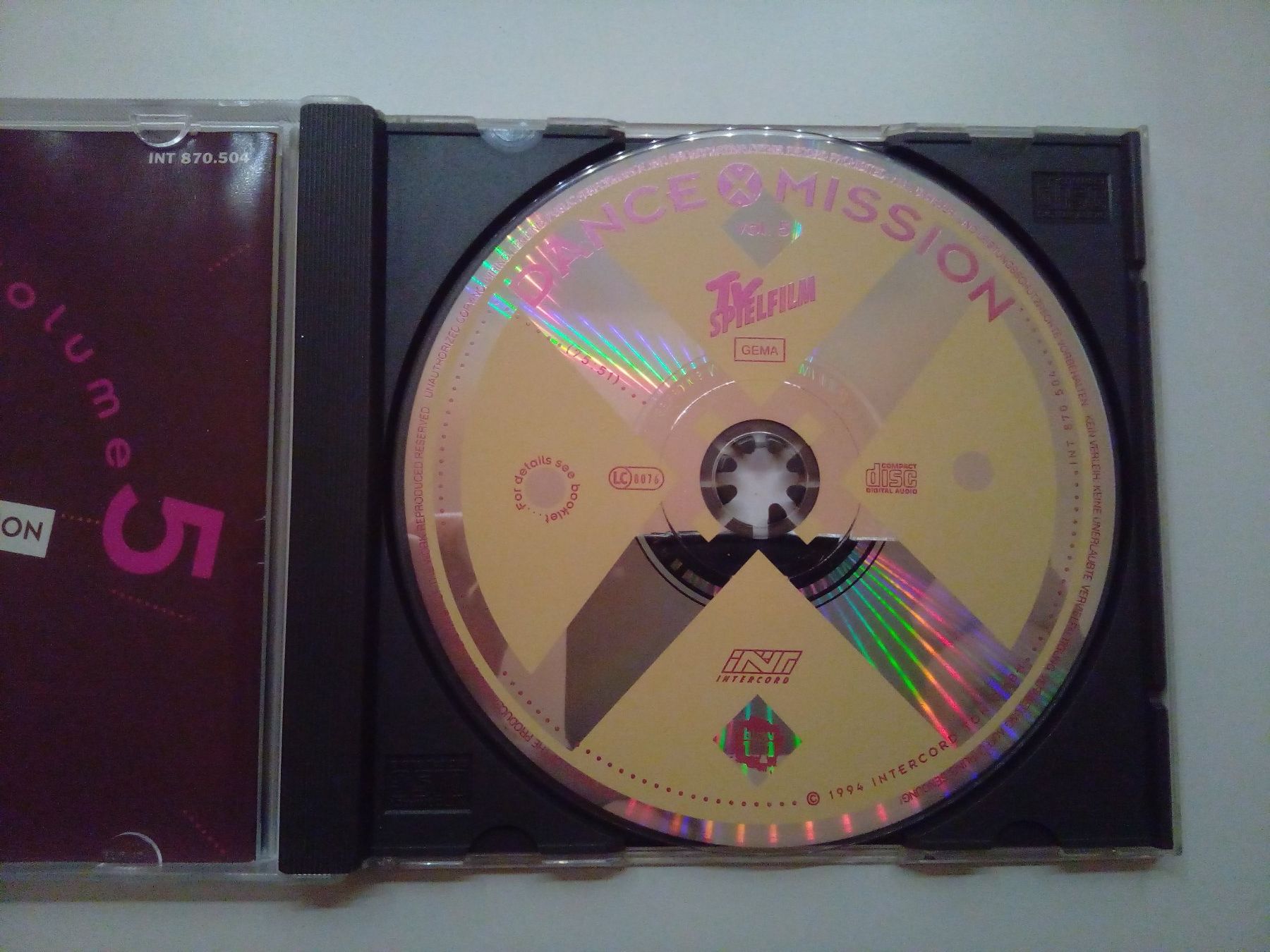 CD: Dance mission vol.5 - CD - 1994 – Usato da Echandens venduto da Gamora32 3