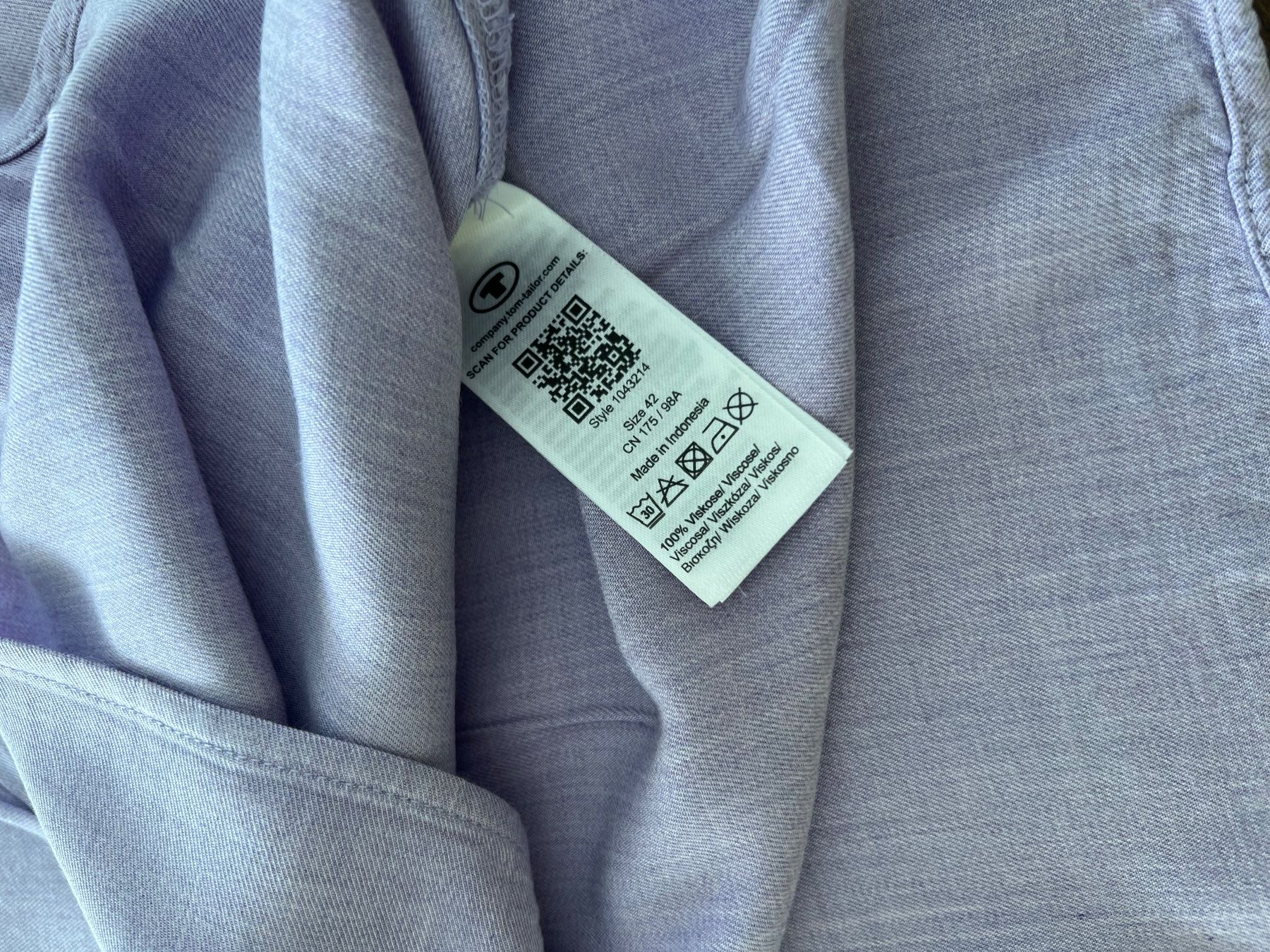 Tom Tailor Chemisiers: Damen Bluse TOM TAILOR Flieder Gr. 42 neu – D'occasion à Ebmatingen par Mistelu 2