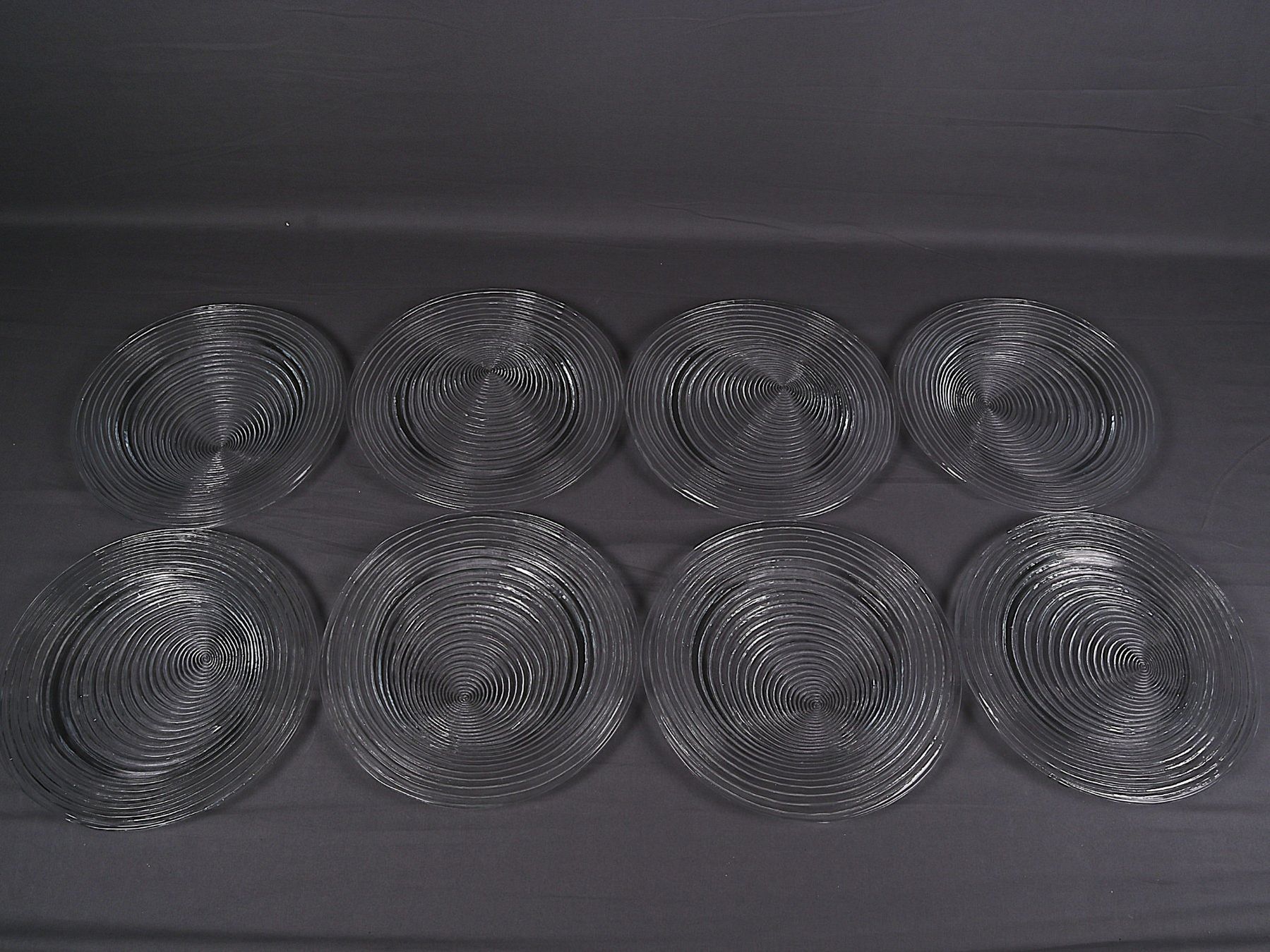 Teller: Dessertteller Set 8 Stück Glas – Gebraucht aus Steinen von Restwert_Steinen 1