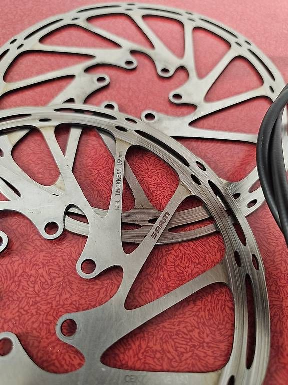 Pezzi di ricambio: SRAM Level Bremsen H+V mit SRAM Bremsscheiben – Usato da Belp venduto da adriel.lingner 3