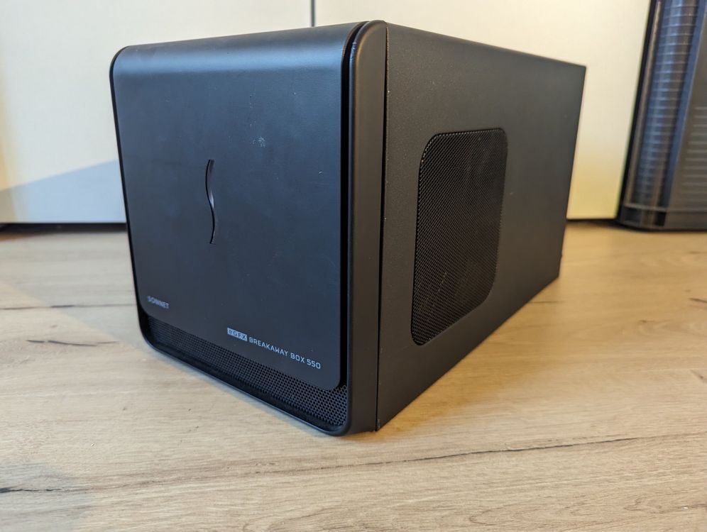 Sonnet eGFX Breakaway Box 550 Sapphire RX580 8 GB eGPU Set (Gebraucht ...
