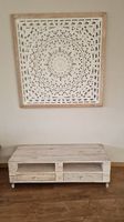 TV Möbel / Sideboard Paletten weiss shabby chic