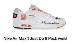 Nike Air Max 1 Just Do it Pack Weiss