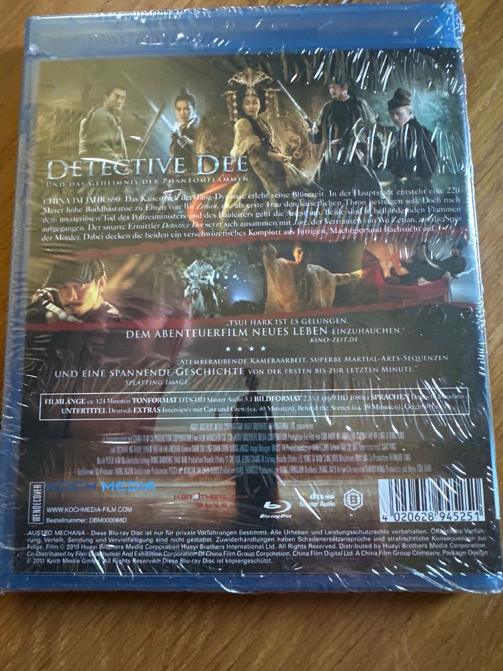 Tutti i DVDs: Detektive Dee Bluray neu Andy Lau – Nuovo e nell'imballaggio originale da Benken ZH venduto da Audi-erich 1