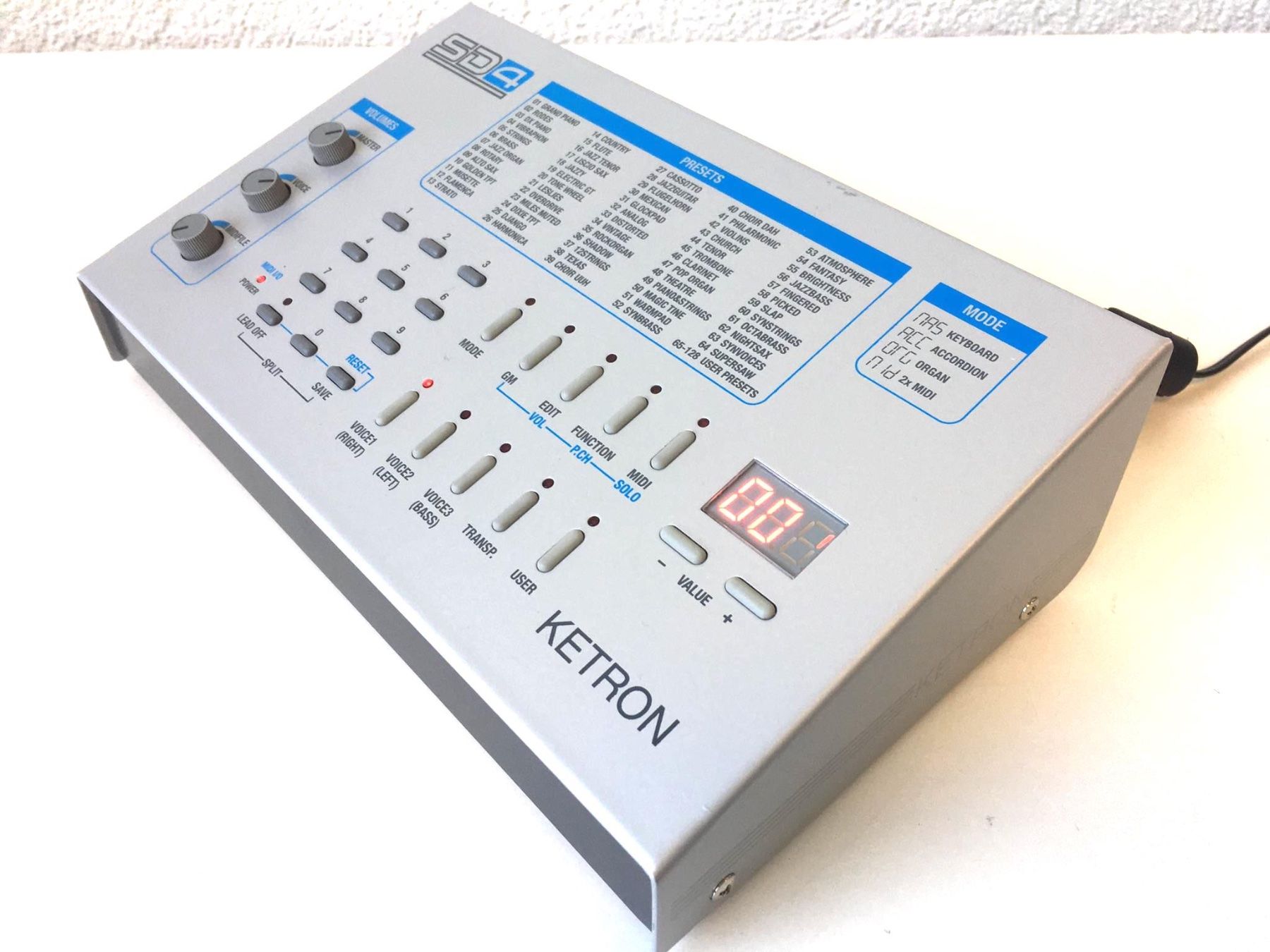 Musikinstrumente: Soundmodul Ketron SD4, Rarität – Gebraucht aus Burg AG von Auditon 4