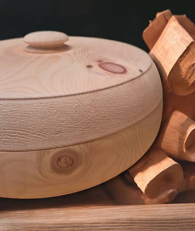 Articoli in legno: Arve-Brotdose (Zirbe) – Nuovo (secondo la descrizione) da Gamprin venduto da Holzkunst. 2