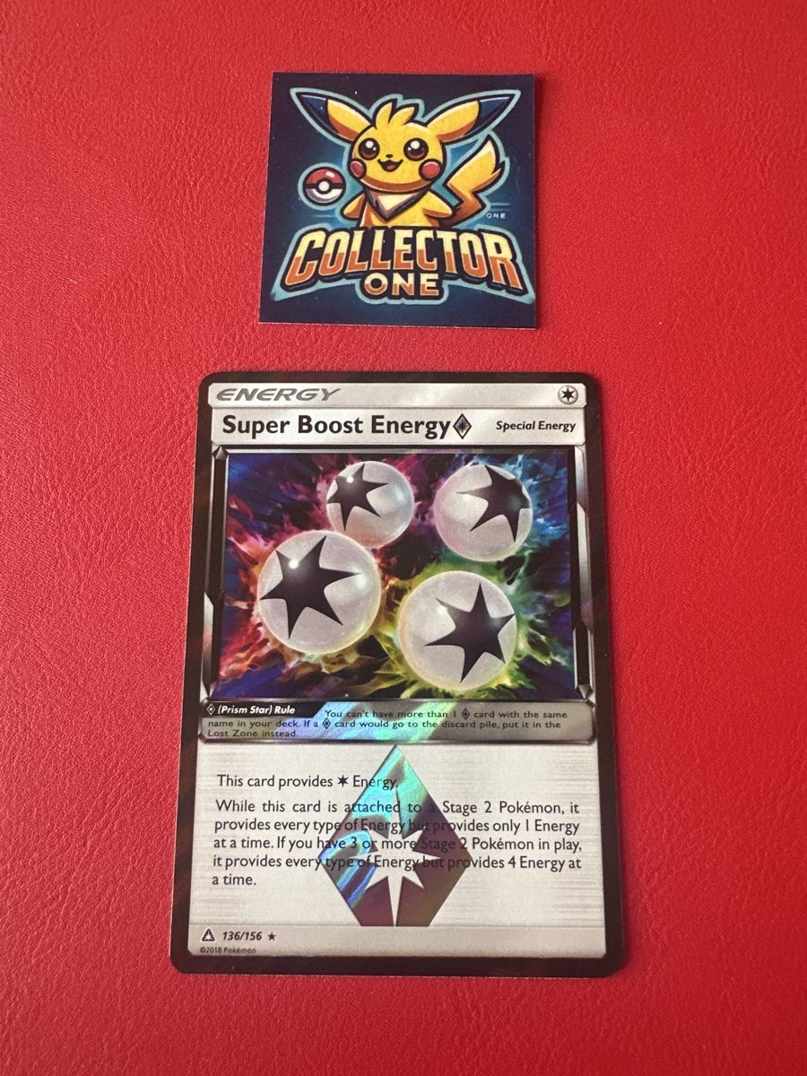 Pokémon Sammelbilder & Trading cards: Pokemon Super Boost Energy Prisma 2018 – Neu (gemäss Beschreibung) aus Lommiswil von CollectorOne