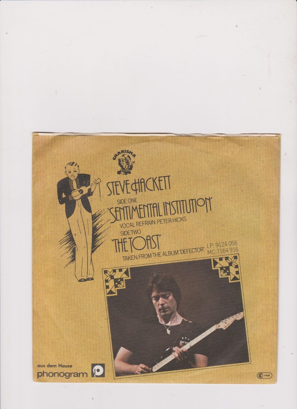 Dischi in vinile: 45 tours Steve Hackett Sentimental Institution Genesis... – Usato da Bex venduto da Canouille 1