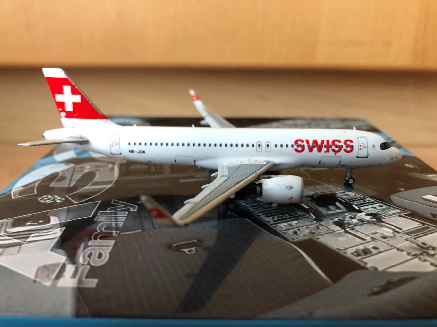 Swiss Int. Air Lines - A320NEO - Panda 1/400 - HB-JDA (Gebraucht