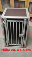 Hundebox für das Auto Aluminium