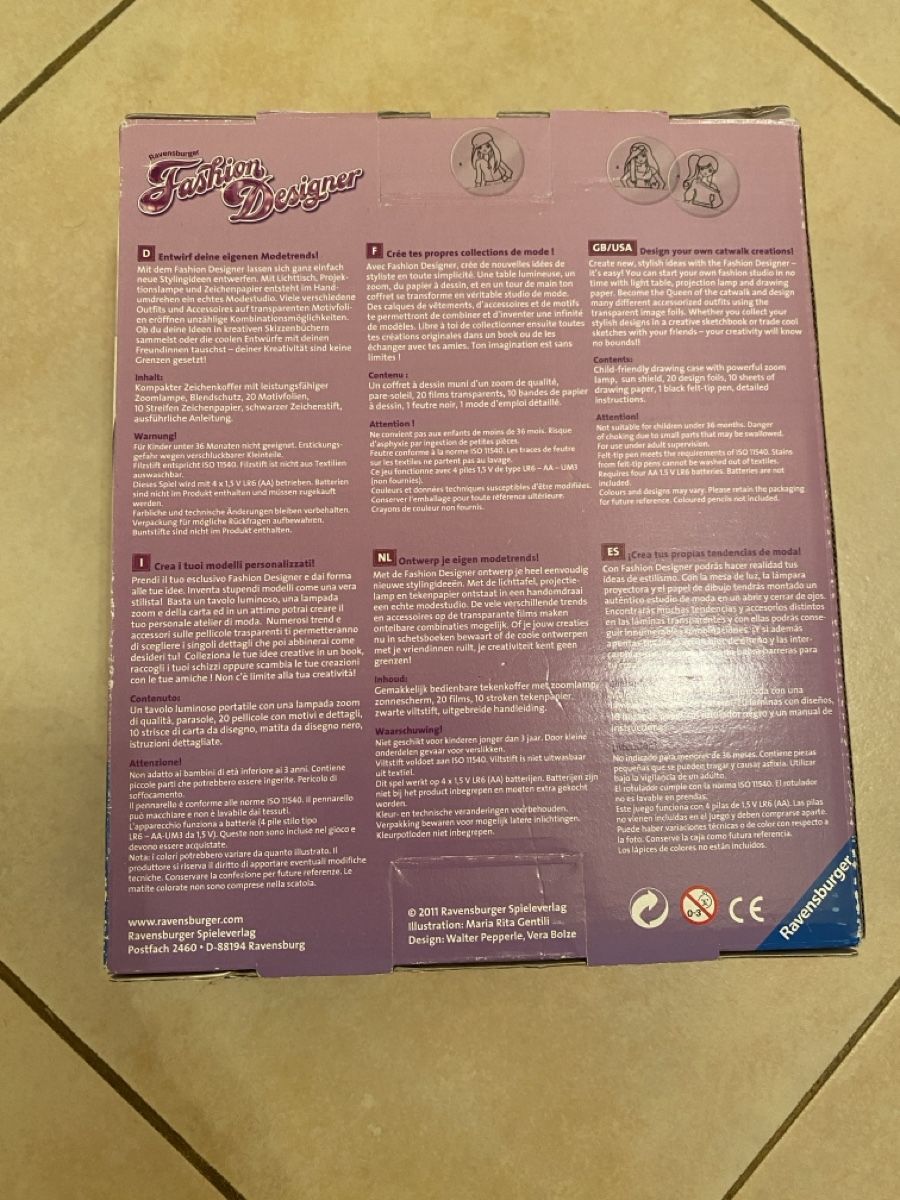 Ravensburger Spiele: Jeu créatif Fashion Designer – Neu (gemäss Beschreibung) aus Arzier-Le Muids von ma_gd4 1