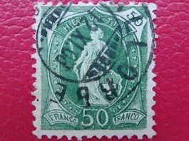 Stehende Helvetia: Nr.98A 3.25/II (Ovalretouche) Kat: 265.-