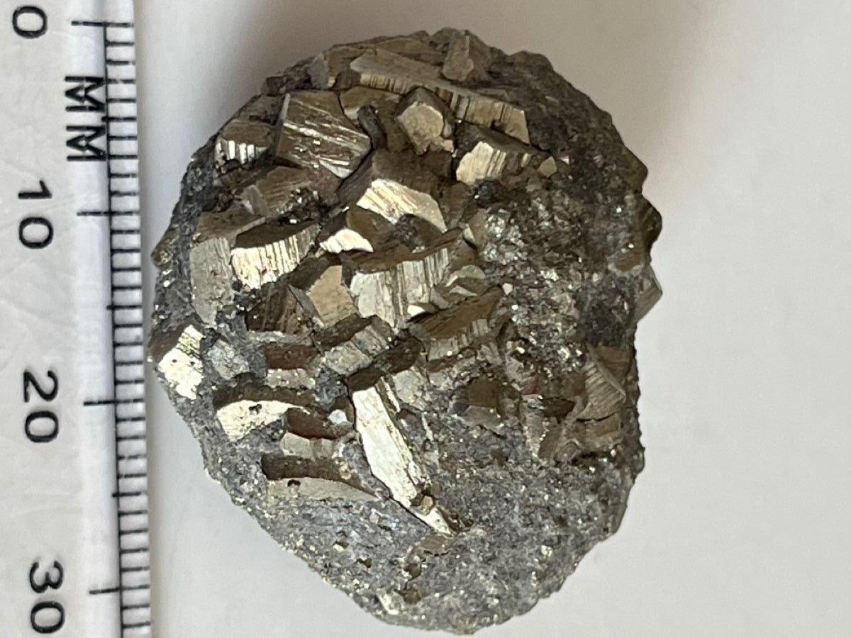 Minerali & Pietre curative: Pyrit/ Markasitknolle aus Arkansas – Usato da Uster venduto da Arrayo 1