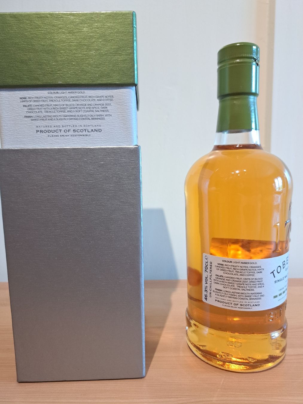 Bevande alcoliche: Tobermory Spanish Oak Finish – Nuovo e nell'imballaggio originale da Brittnau venduto da Prorex 2