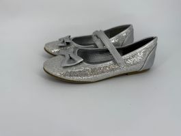 Glitzer Ballerinas mit Schleife Gr. 30 von Circo