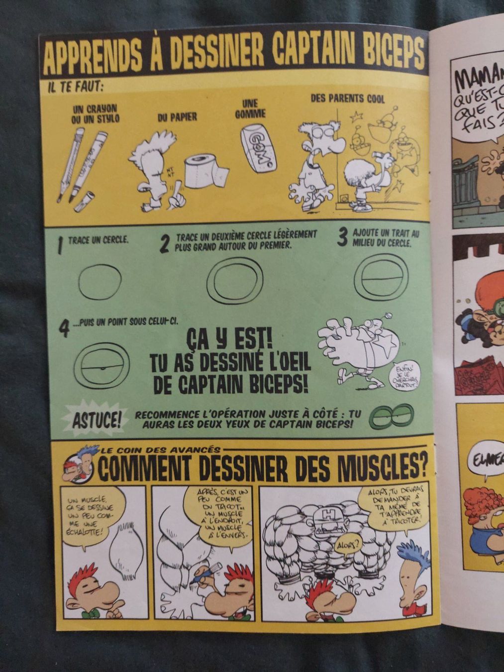 Fumetti: Captain Biceps / Livret Accompagnant le T.1 EO – Usato da Genève venduto da Blu_BD 2