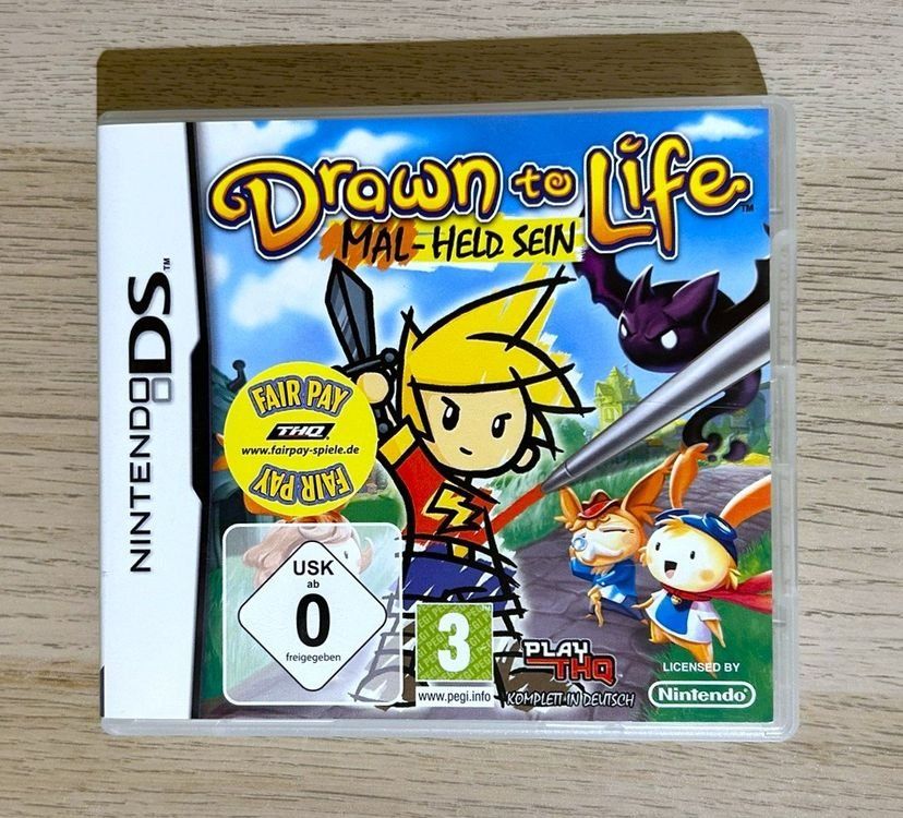 Nintendo Giochi: Drawn to Life Mal-Held sein Nintendo DS – Usato da St. Gallen venduto da Alpine.Arcade