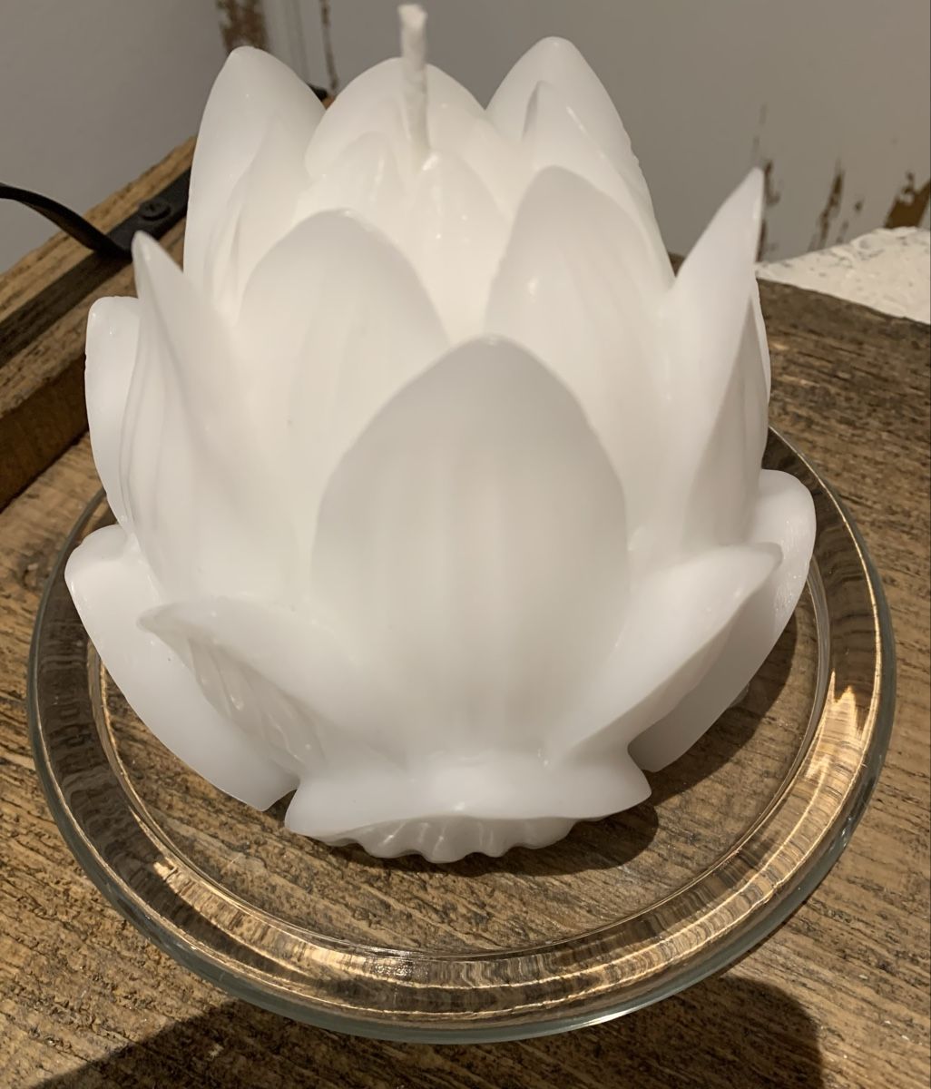 Candele: Kerzenset Lotusblüte Hand gemacht – Nuovo (secondo la descrizione) da Diepoldsau venduto da Luxusdeko 6