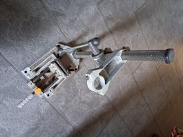 Bohrständer Wolfcraft inkl. Maschinenschraubstock