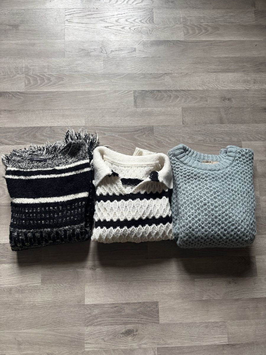 Lotti di vestiti: Lot de 3 pulls hiver taille S Promod Pull&Bear  – Usato da Les Brenets venduto da moe_ym8r 1