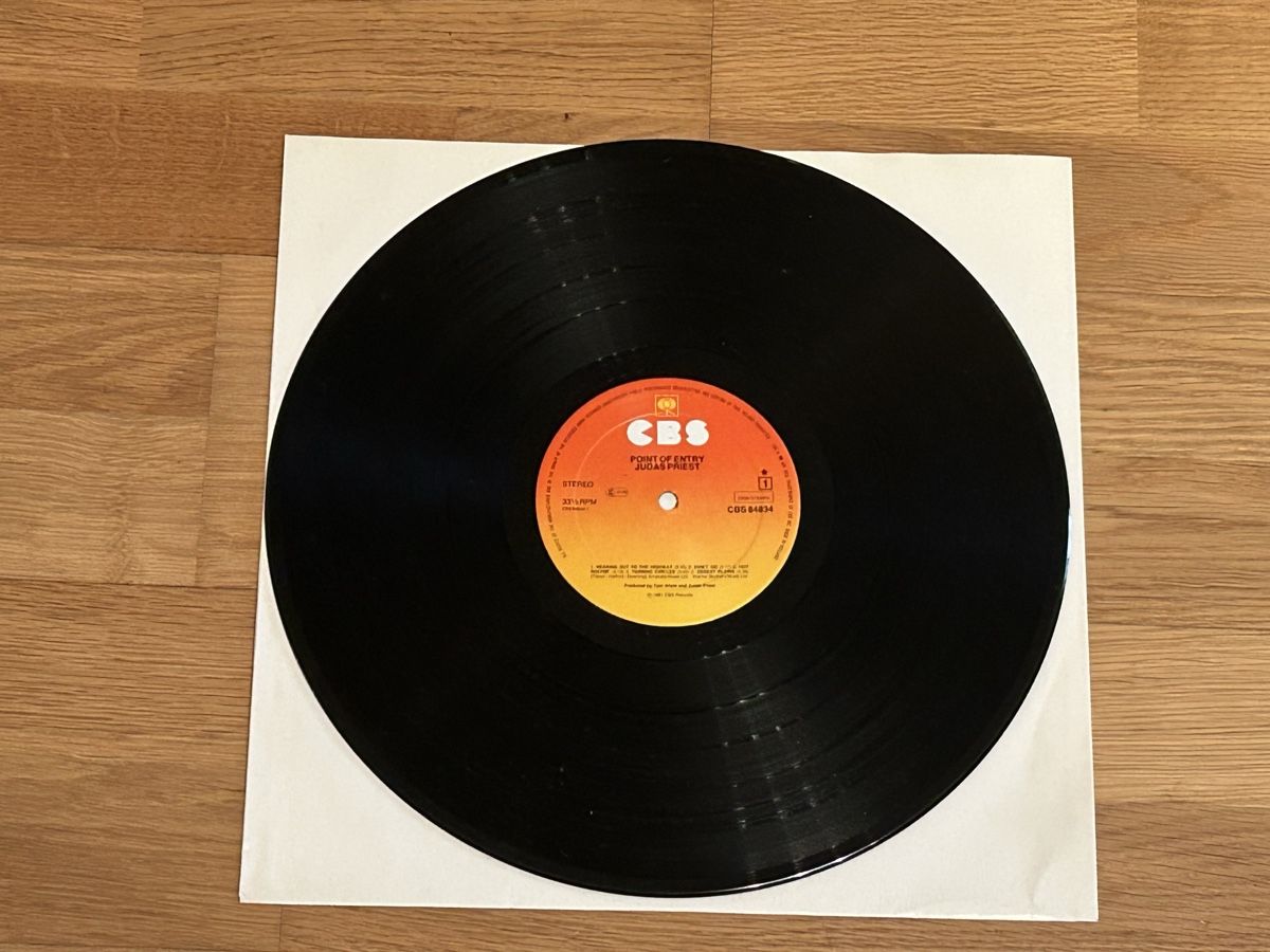 Dischi in vinile: Judas Priest. 1981. Point of Entry – Usato da Faulensee venduto da Mizuno06 4