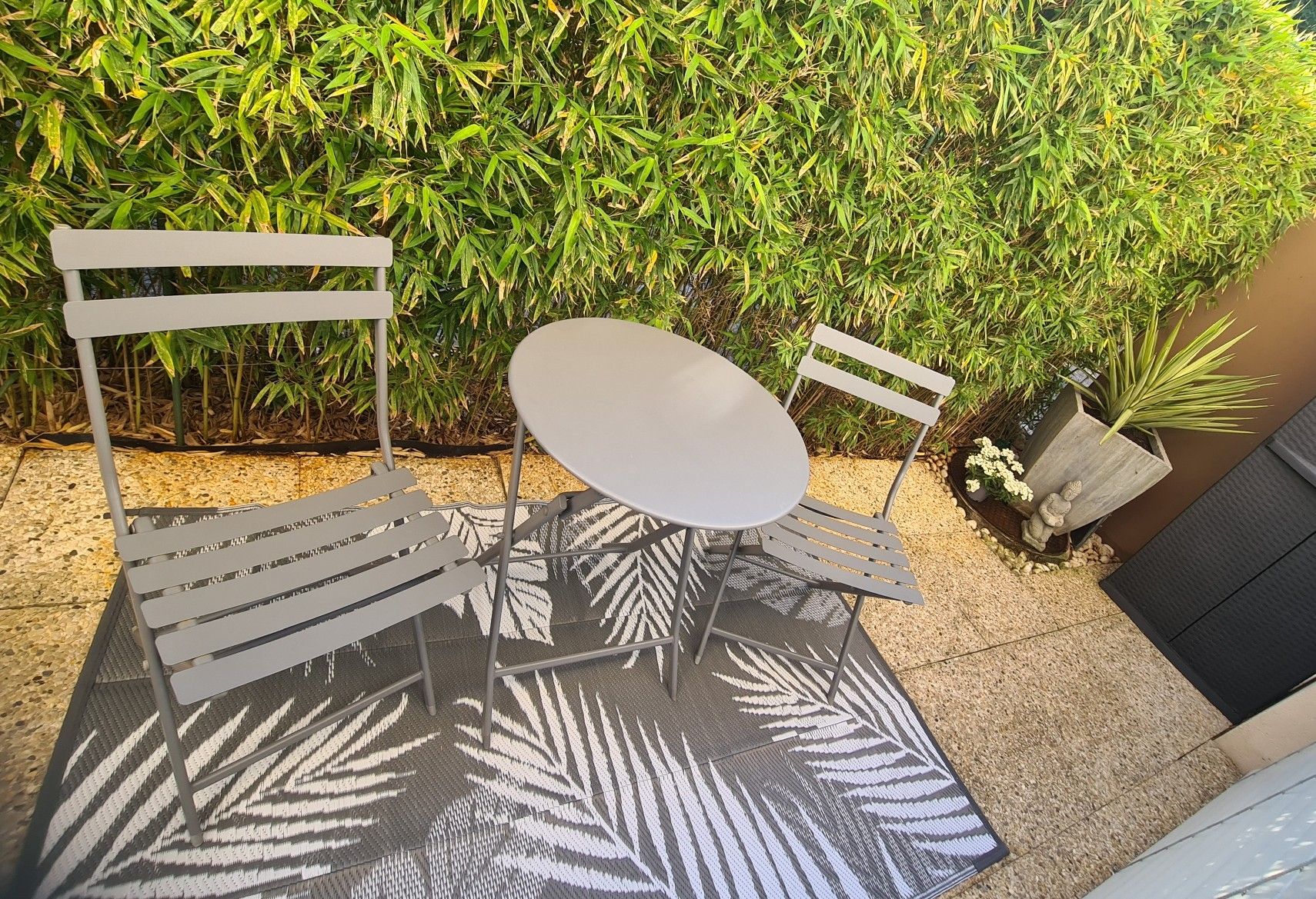 Set di tavolo e panche: (ENSEMBLE/QUALITÉ) "Hespéride" Table+2 chaises+2 coussins – Usato da Etoy venduto da MyStyleMyMode 3