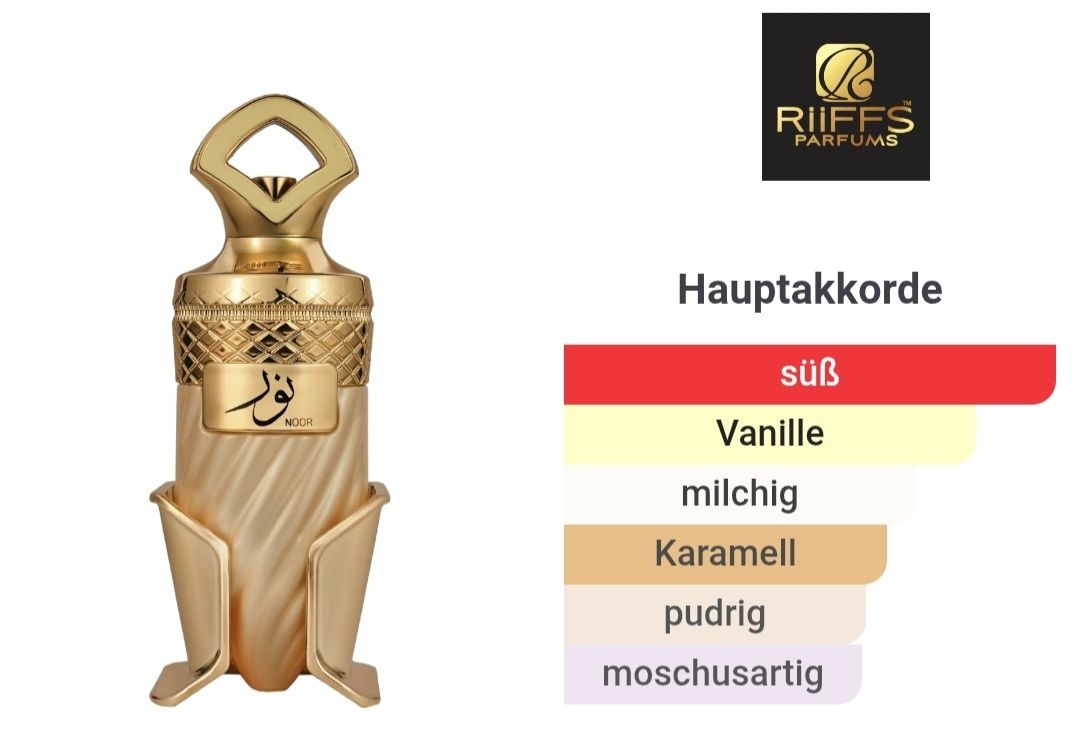 Parfum & Eau de Toilette: RIIFFS Noor Extrait  – Gebraucht aus Winterthur von Je. 3