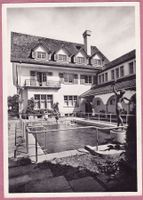 Zürich, Volkssanatorium, Innenhof, gelaufen 1952