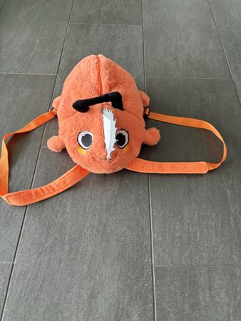 Coole Pochita Rucksack für Kinder, wie neu, orange!