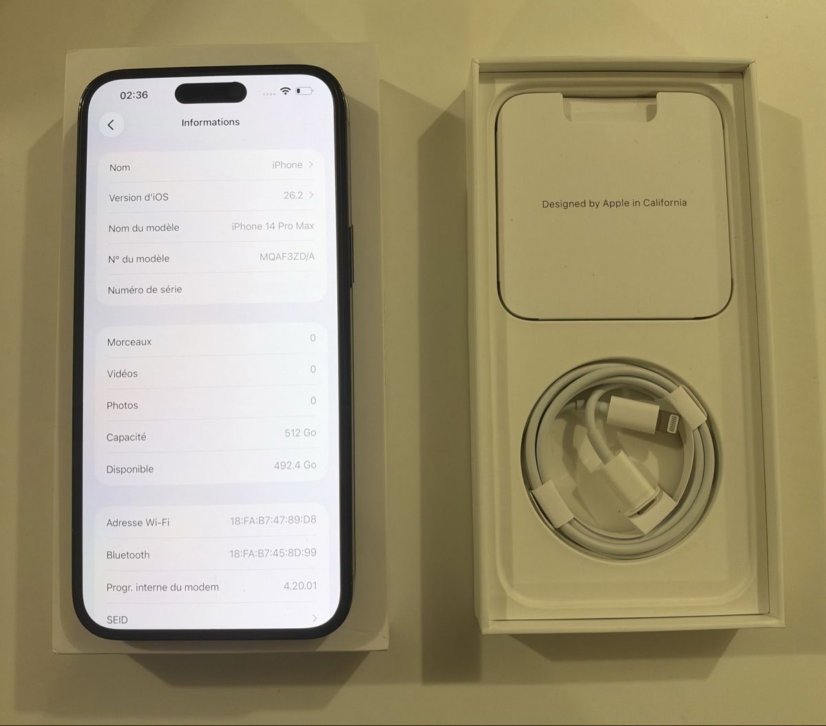 Apple Handys / Smartphones: Apple iPhone 14 Pro Max 512 Go noir – Gebraucht aus Yverdon-les-Bains von AVRS.CH 1