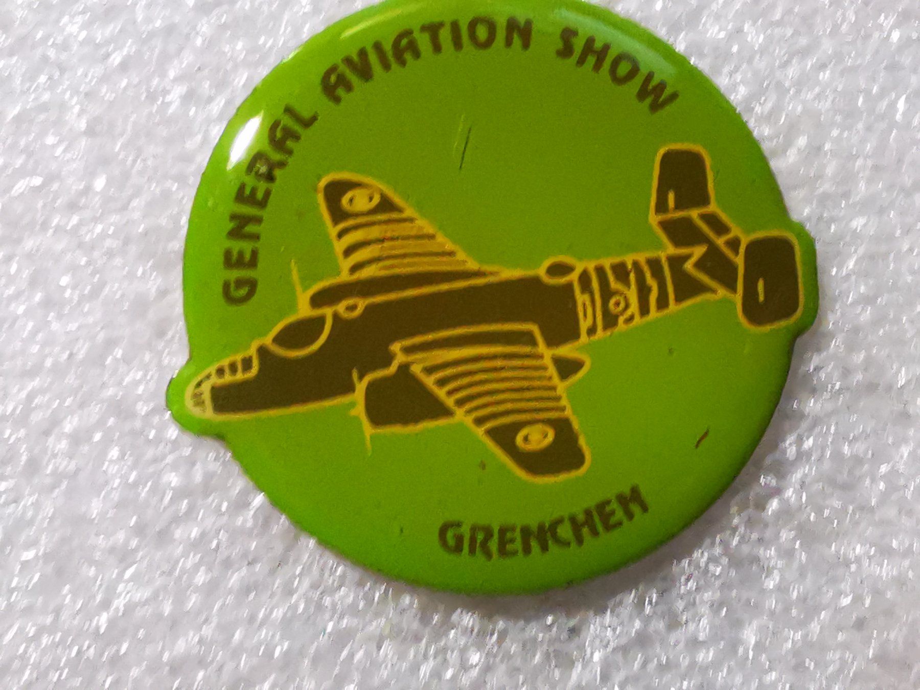 Placchette & Badge: Ansteckpin 154: Aviation Show Grenchen – Usato da Oppligen venduto da Pin-Fall-Shop