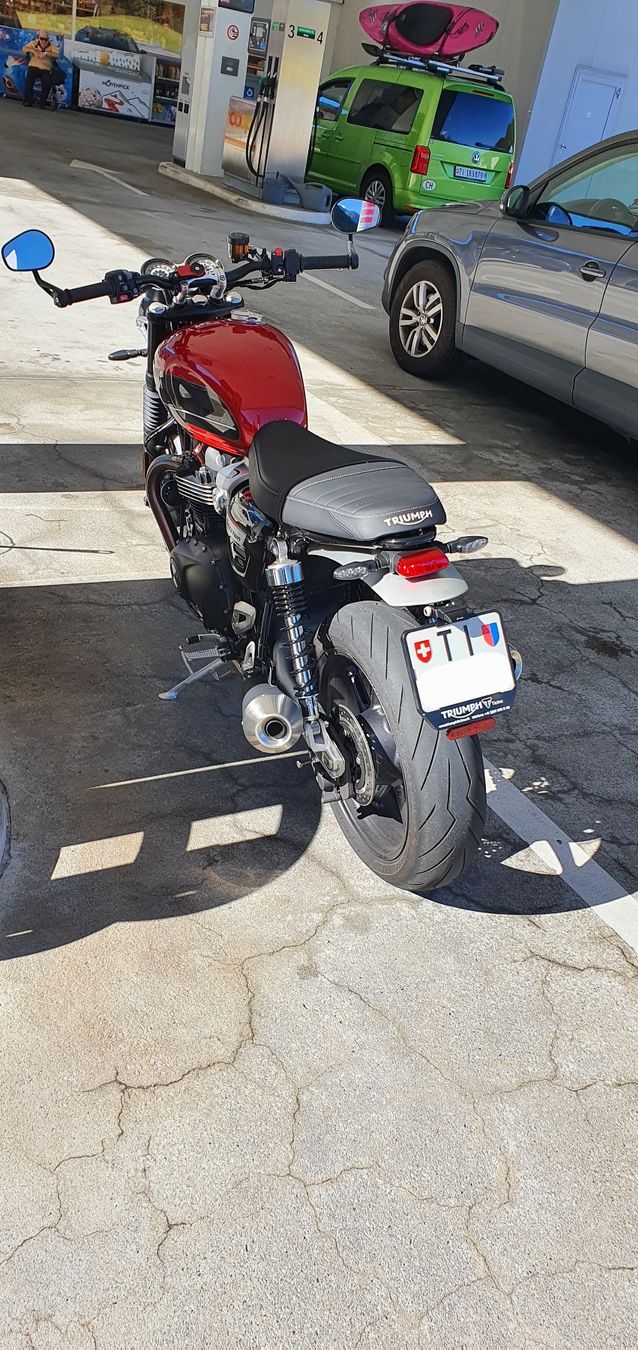 Triumph Altro: Triumph Speed Twin 1200 appena collaudata – Usato da Lumino venduto da mau_rw9n 2