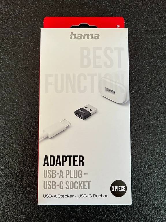Hama Unità & Adattatore: Adaptateurs USB-C lot de 3 - Neuf – Nuovo e nell'imballaggio originale da Vevey venduto da JA1982