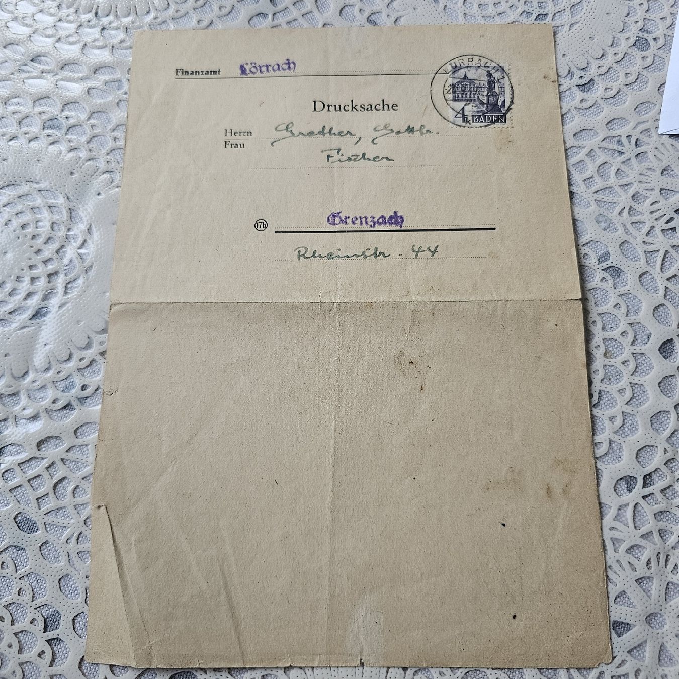 Tutti i francobolli: Konvolut deutsche Post und Deutsche Bundesbahn Dokumente – Usato da Füllinsdorf venduto da raz_mw2k 4