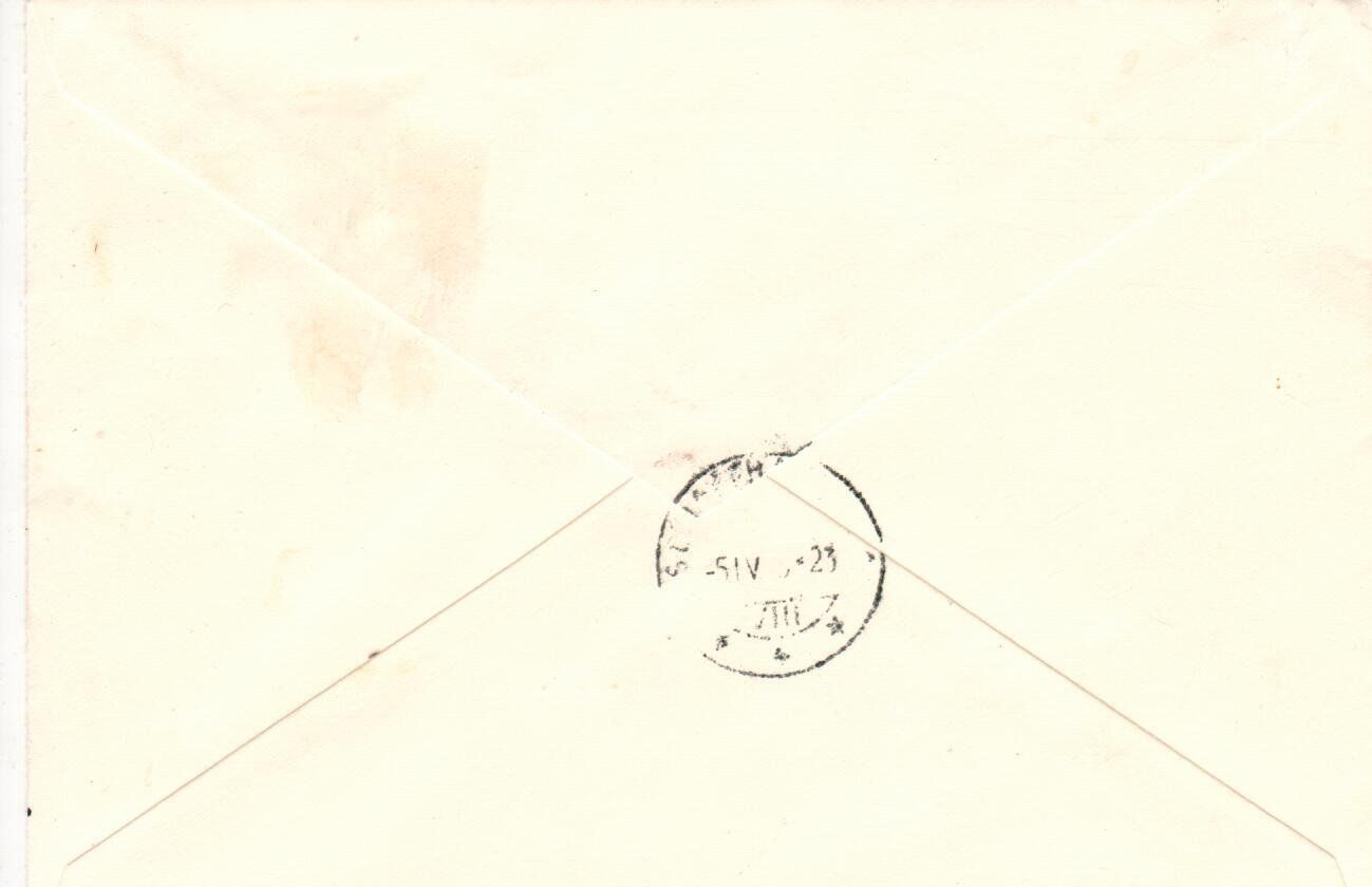 Tutti i francobolli: R - Brief Vaduz - Schaffhausen 1955 – Usato da Wolhusen venduto da Curver9 1
