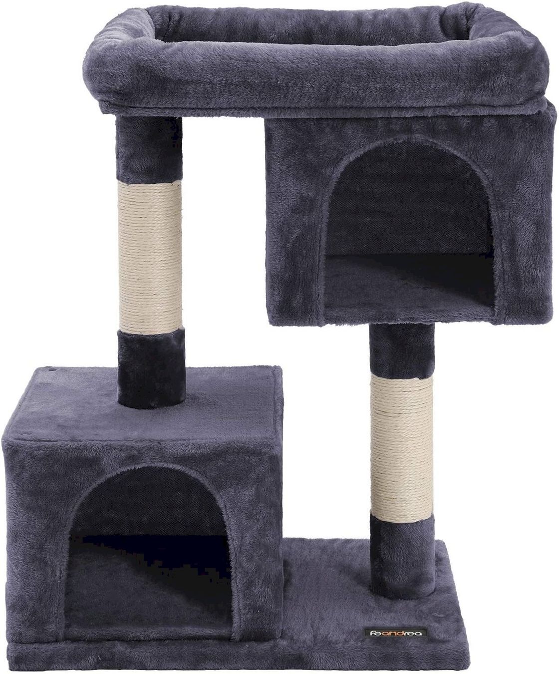 Tiragraffi: FEANDREA Kratzbaum 84 cm rauchgrau – Nuovo e nell'imballaggio originale da Bottighofen venduto da zaap 1