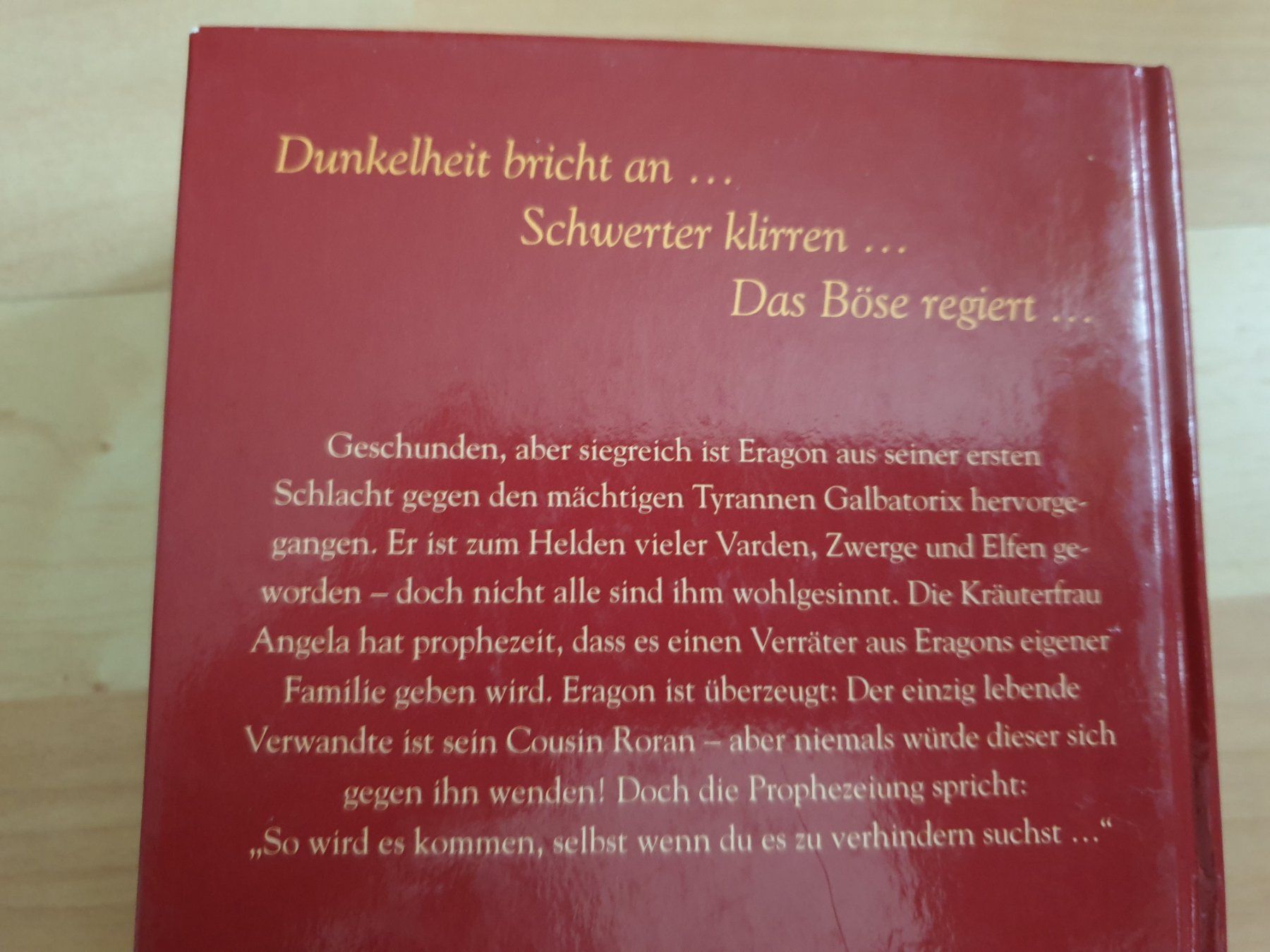 Bücher: Eragon: Der Auftrag des Ältesten - Christopher Paolini Buch – Gebraucht aus Zürich von pau_y8mv 2
