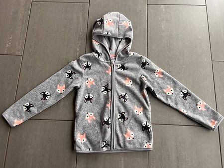 Fleece Jacke Mädchen Grösse 116
