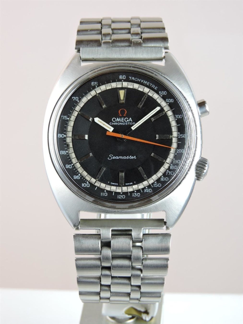 Omega Uhren: 1969 Omega Seamaster Chronostop Jumbo - Serviced – Gebraucht aus Bern von Vintage-Oyster
