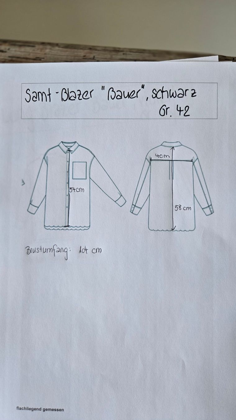 Bauer Giacche: Trachtenblazer - "Creation Bauer - Grösse 42 - schwarz – Usato da Malans GR venduto da Miraval 7