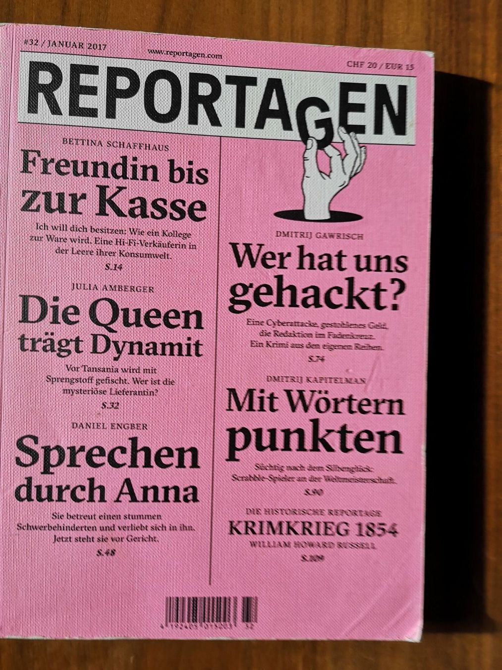 Riviste & Magazine: Reportage Nr. 32 – Usato da Luzern venduto da Luegg21